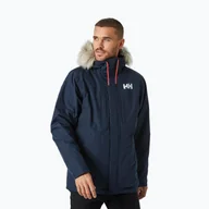 Moda i Uroda OUTLET - Kurtka puchowa męska Helly Hansen Coastal 3.0 Parka navy - miniaturka - grafika 1