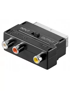 Wentronic scart na 3 X subwoofera się przełącznik z in/OUT 50122-GB - Kable - miniaturka - grafika 2