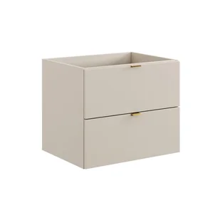 Szafka łazienkowa pod umywalkę Comad Dalia 60 cm kaszmirowy mat 82-60-46-2S - Szafki łazienkowe - miniaturka - grafika 1