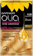 Farby do włosów i szampony koloryzujące - Farba kremowa bez utleniacza Garnier Olia Permanent Coloring 9.30 Caramel Gold 60 ml (3600542408134) - miniaturka - grafika 1