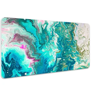 Podkładka na biurko Abstrakcja w kolorze różowym 100x50 cm - Podkładki na biurko - miniaturka - grafika 1