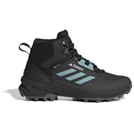 Buty trekkingowe damskie - Damskie buty turystyczne Adidas Terrex Swift R3 Mid Gtx W Rozmiar butów (UE): 37 1/3 / Kolor: czarny - miniaturka - grafika 1
