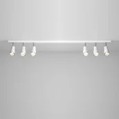 Lampy sufitowe - Aldex Aspo lampa sufitowa (spot) 6-punktowa biała 986PL/K - miniaturka - grafika 1
