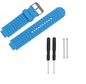 Akcesoria do pulsometrów i zegarków sportowych - SILIKONOWY PASEK ZAMIENNY DO GARMIN FORERUNNER 220/230/235/620/630/735XT - miniaturka - grafika 1