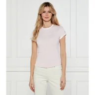 Koszulki i topy damskie - Tommy Hilfiger T-shirt Slim Fit - miniaturka - grafika 1