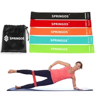 Gumy, taśmy, ekspandery - Taśmy Gumy do Ćwiczeń Fitness Zestaw 5 Gum Sport - miniaturka - grafika 1