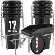 Inne urządzenia budowlane - Zsyp do gruzu budowlany HIGHER zestaw o długości 17 metrów MOCNY - miniaturka - grafika 1