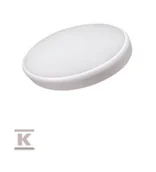 Lampy ogrodowe - Plafoniera LED KAMA 25W/20W/15W 2250lm/1900lm/1500lm z czujnikiem ruchu biała IP44, CCT z przełącznikiem do zmiany barwy światła x 5 barw - miniaturka - grafika 1