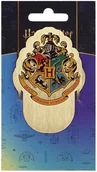 Zakładki do książek - Harry Potter Zakładka metalowa Herb Hogwartu - gadżet - miniaturka - grafika 1
