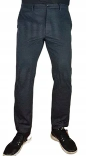 Męskie spodnie Tommy Hilfiger Bleecker MW0MW25836 szare w krateczkę W30/L32 - Spodnie męskie - miniaturka - grafika 1