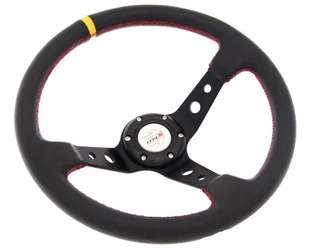 Kierownica Sportowa Z Odsadzeniem Kjs Drift Carbon - Akcesoria tuningowe - miniaturka - grafika 1