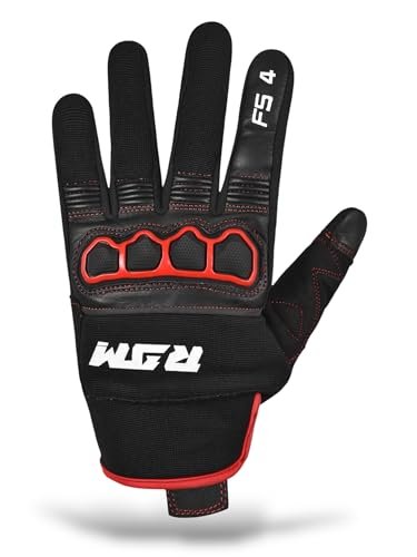 Rękawice motocyklowe TLA RAM z ochraniaczami kostek z certyfikatem CE, rozmiar Sino 5XL unisex, mężczyźni i kobiety, ekran dotykowy rękawice motocyklowe i skuter, oddychające, trwałe, wysoka ochrona