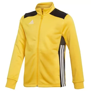 Bluzy dla chłopców - Adidas Bluza dla dzieci Regista 18 Polyester Jacket JUNIOR żółta CZ8630 B7585-JR-0 - grafika 1