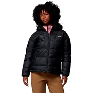 Kurtki damskie - Columbia Damska kurtka puchowa z kapturem Pike Lake 3, czarna, S - miniaturka - grafika 1