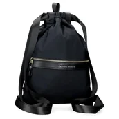 Torebki damskie - Pepe Jeans Morgan Bagaż - torba listonoszka damska, Czarny (Black), Talla única, worek na plecak - miniaturka - grafika 1