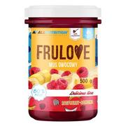 Konfitury, marmolady, powidła - ALLNUTRITION FRULOVE MUS OWOCOWY MALINOWO BANANOWY 500G - miniaturka - grafika 1