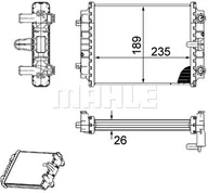 Układ chłodzenia - akcesoria - Chłodnica, układ chłodzenia silnika Mahle CR 913 000P - miniaturka - grafika 1