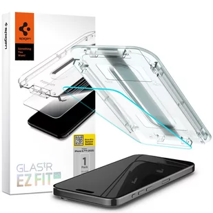 Szkło Hartowane Spigen Glas.Tr ”Ez Fit” Iphone 15 Pro Max Clear - Szkła hartowane na telefon - miniaturka - grafika 1