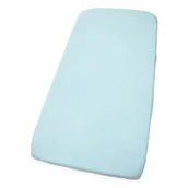 Prześcieradła dla dzieci - PRZEŚCIERADŁO 52x89 DO DOSTAWKI ŁÓŻECZKA MUŚLINOWE PREMIUM Z GUMKĄ Kerstin - miniaturka - grafika 1