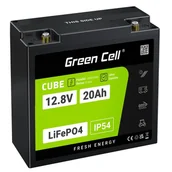 Akumulatory ogólnego zastosowania - Green Cell CUBE akumulator LiFePO4 20Ah 12.8V 256Wh LFPGC12V20AH - miniaturka - grafika 1