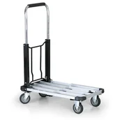 Wózki magazynowe - B2B Partner Składany wózek aluminiowy BP150 - miniaturka - grafika 1