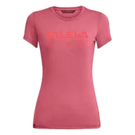 Koszulki sportowe damskie - Koszulka turystyczna damska Salewa Graphic Dry T-Shirt - miniaturka - grafika 1