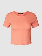 Koszulki i topy damskie - T-shirt krótki ze wzorem w paski model ‘MADI’ - miniaturka - grafika 1