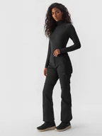 Koszulki sportowe damskie - Damskie body termoaktywne 4F 4FWAW24TFBOF002 - czarne - miniaturka - grafika 1