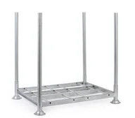 Szafy i regały magazynowe - Regał kolumnowy, możliwość układania w stosy, 1060 x 1395 x 1555 mm - miniaturka - grafika 1