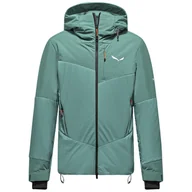 Kurtki męskie - Kurtka męska Salewa Ortles Tirolwool Air Hooded Jacket Men Rozmiar: M / Kolor: jasnoniebieski - miniaturka - grafika 1