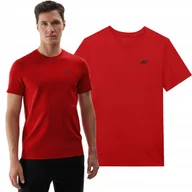 Koszulki męskie - Koszulka Męska 4F T-shirt Bawełniany Sportowy Casual Limitowany SS24 - miniaturka - grafika 1