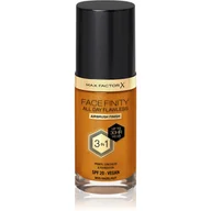 Podkłady do twarzy - Max Factor, Facefinity All Day Flawless, Trwały Podkład Spf 20 Odcień W95 Hazelnut, 30ml - miniaturka - grafika 1