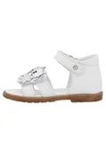 Buty dla dziewczynek - Falcotto Sandały dla dziewczynek Pelite, biały, 24 EU - miniaturka - grafika 1
