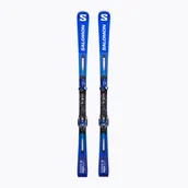 Narty - Narty zjazdowe Salomon S Race SL Pro + X12 TL GW niebieskie L47037800 165 cm - miniaturka - grafika 1