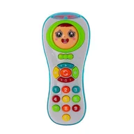 Zabawki interaktywne dla dzieci - DLA NAJMŁODSZYCH MUZYCZNY PILOT DZWIEKI - miniaturka - grafika 1