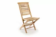 Fotele i krzesła ogrodowe - Divero Krzesło ogrodowe drewniane składane - miniaturka - grafika 1