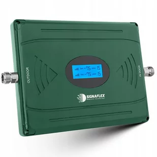 Wzmacniacz zasięgu sygnału GSM DCS 4G LTE zielony - Wzmacniacze antenowe - miniaturka - grafika 1