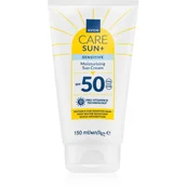 Kremy do twarzy - Avon Care Sun + Sensitive krem nawilżający do opalania dla cery wrażliwej SPF 50 150 ml - miniaturka - grafika 1