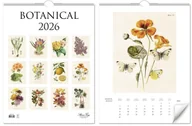 Kalendarze - Kalendarz 2026 ścienny Botanika rośliny natura - kalendarz - miniaturka - grafika 1