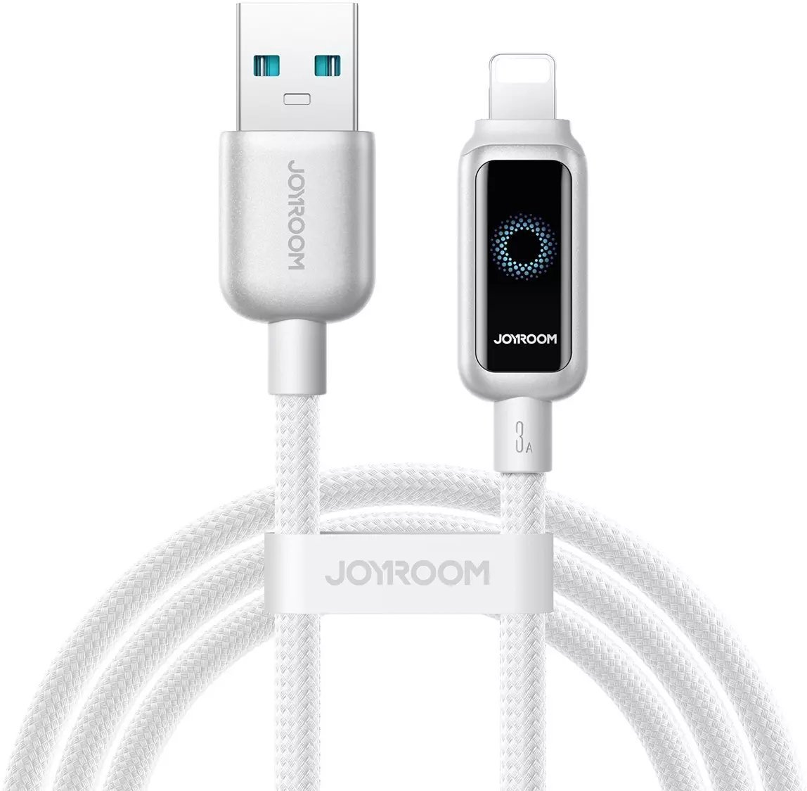Joyroom Kabel S-A55 StarFlight 3A USB-A - Lightning 1,2m - biały