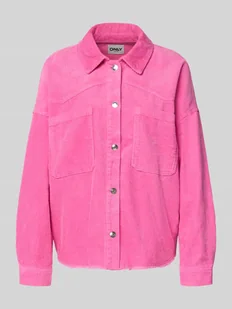 Kurtka sztruksowa o kroju regular fit z czystej bawełny model ‘LATY-BITTEN’ - Kurtki damskie - miniaturka - grafika 1