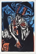 Plakaty - Battles. The Agonies of Love, Ernst Ludwig Kirchner - plakat 30x40 cm - miniaturka - grafika 1