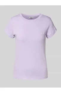 T-shirt o kroju regular fit z mieszanki bawełny i elastanu - Pepe Jeans - Koszulki i topy damskie - miniaturka - grafika 1