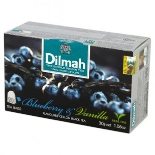 Herbata DILMAH JAGODY I WANILII 20T 85026 (20 saszetek) - Herbata - miniaturka - grafika 1
