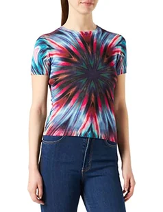 Desigual Koszulka damska Ts_Laia, wielokolorowy, XL - Koszulki i topy damskie - miniaturka - grafika 1