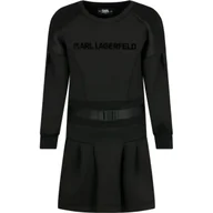 Sukienki i spódniczki dla dziewczynek - Karl Lagerfeld Kids Sukienka - miniaturka - grafika 1