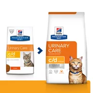 Sucha karma dla kotów - Hills Prescription Diet Feline c/d Urinary Care 1,5 kg - miniaturka - grafika 1