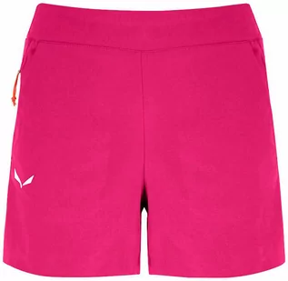 Spodnie sportowe damskie - Salewa Szorty funkcyjne "Lavaredo" w kolorze różowym - grafika 1