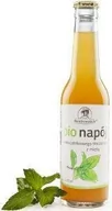 Soki i napoje niegazowane - Rembowscy NAPÓJ Z SOKU JABŁKOWEGO TŁOCZONEGO Z MIĘTĄ BIO 275 ml - miniaturka - grafika 1