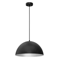 Lampy sufitowe - Lampa wisząca BETA BLACK/WHITE 1xE27 35cm - miniaturka - grafika 1
